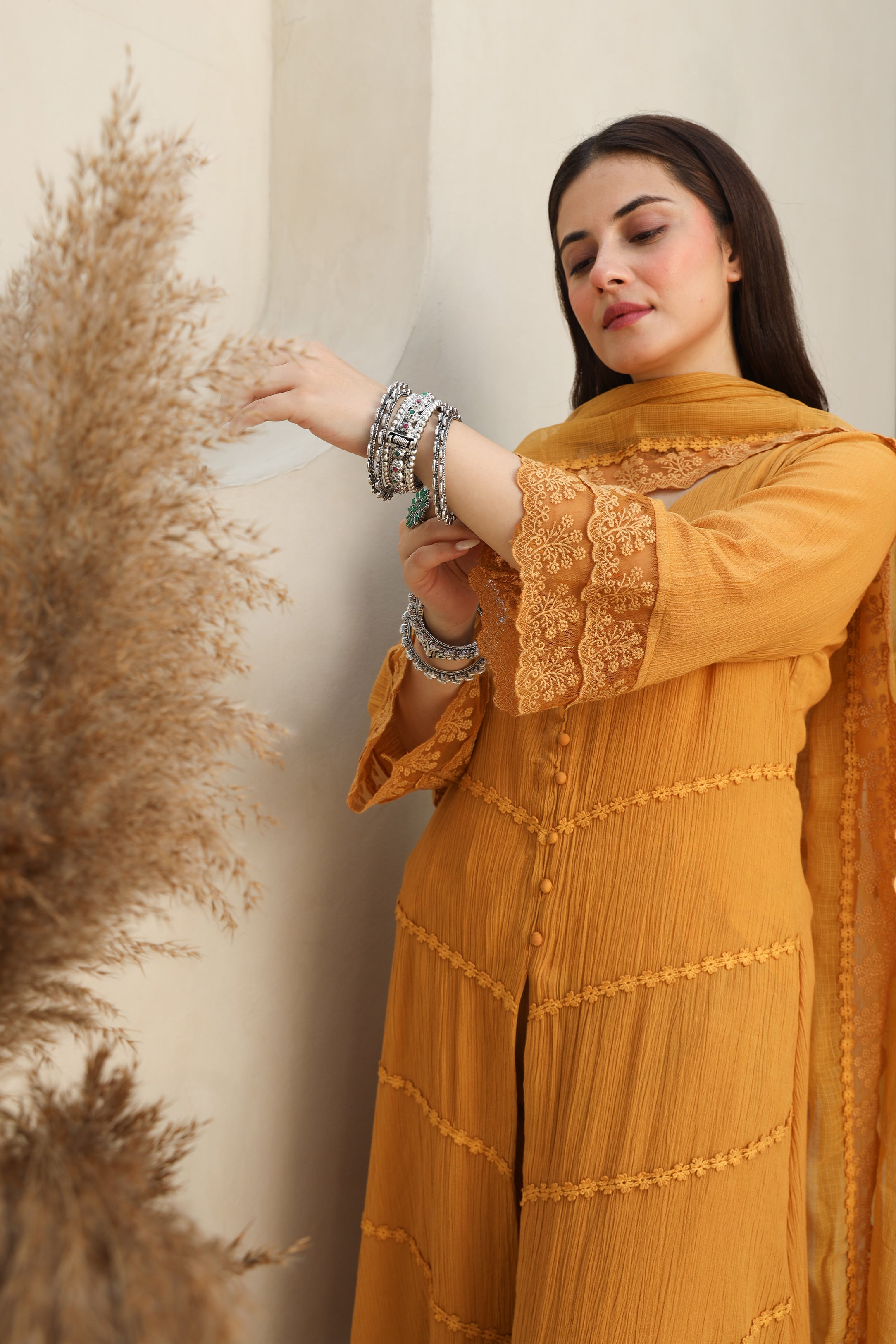 Sunshine Bliss Cotton Gauze Suit Set Asrumo