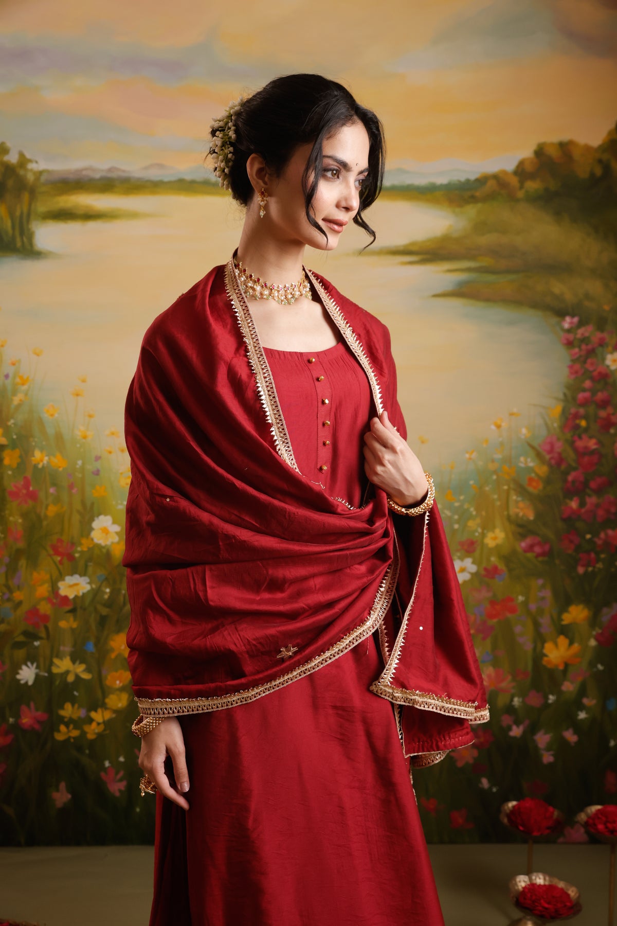 Meher Maroon Chanderi Suit Set | AS-PFC-2 (6).jpg