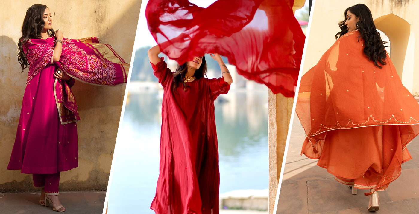 Karwa Chauth Outfit Ideas for Newlyweds