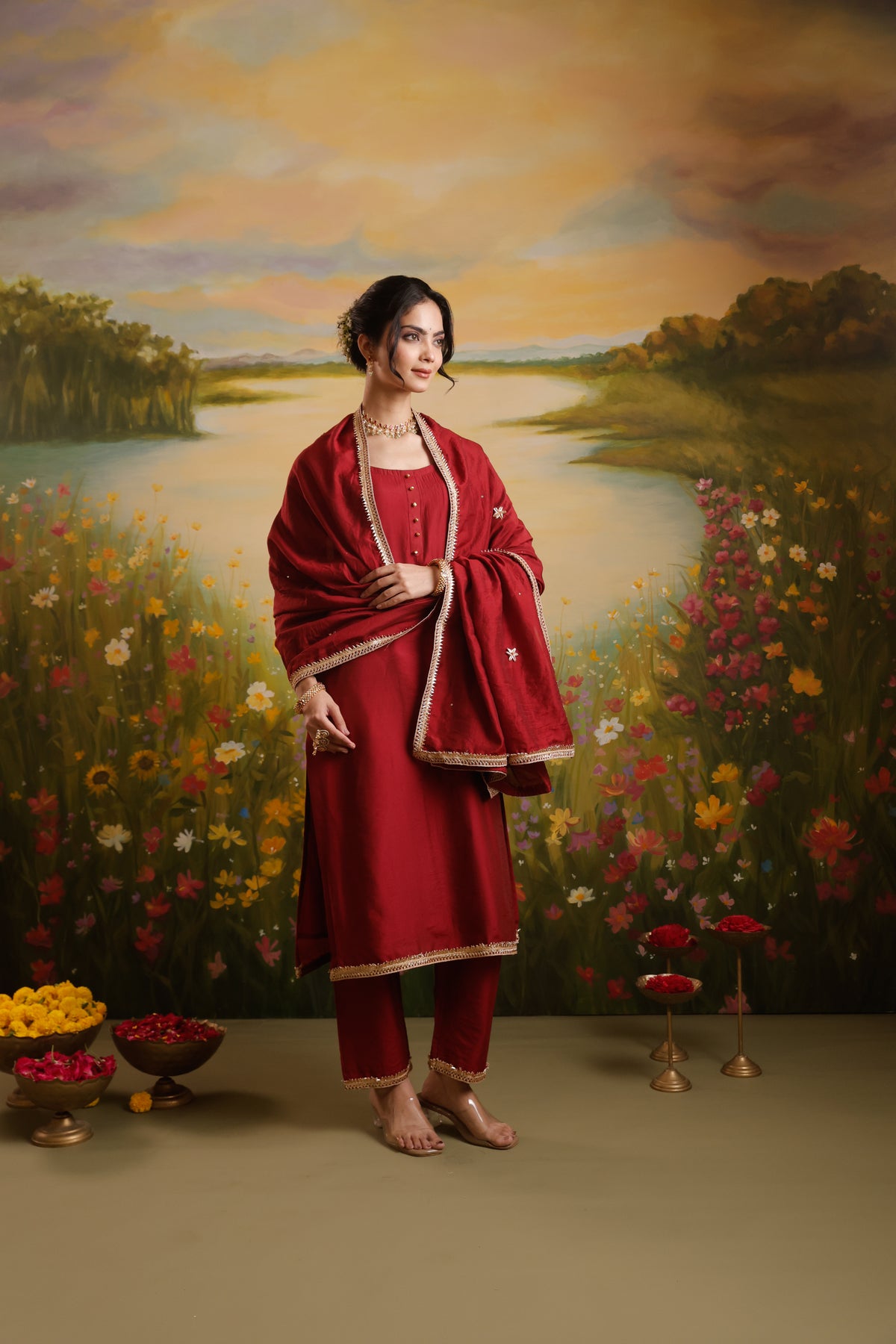 Meher Maroon Chanderi Suit Set | AS-PFC-2 (5).jpg