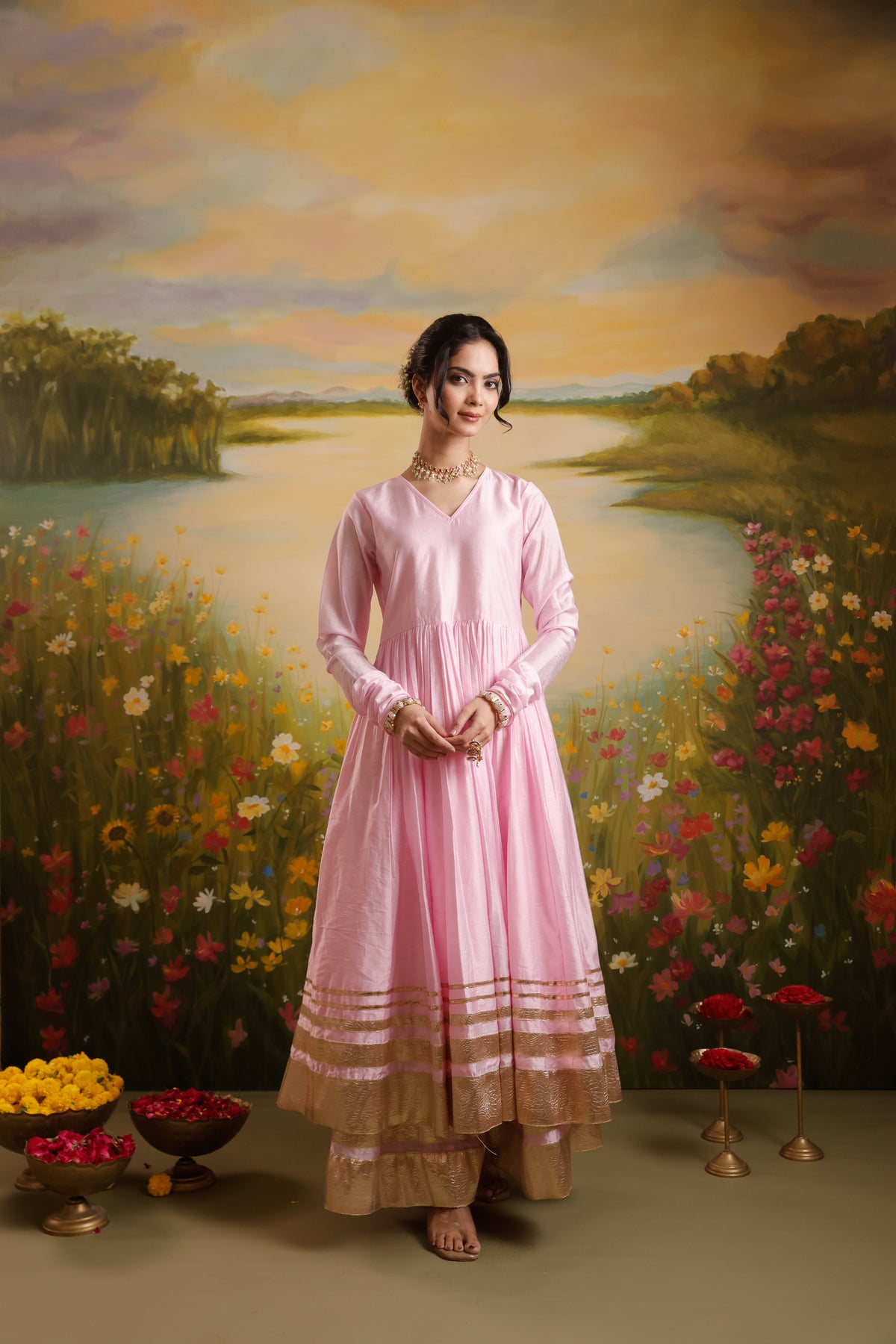 Ruhani Pink Chanderi Anarkali Set | AS-PFC-4 (3).jpg