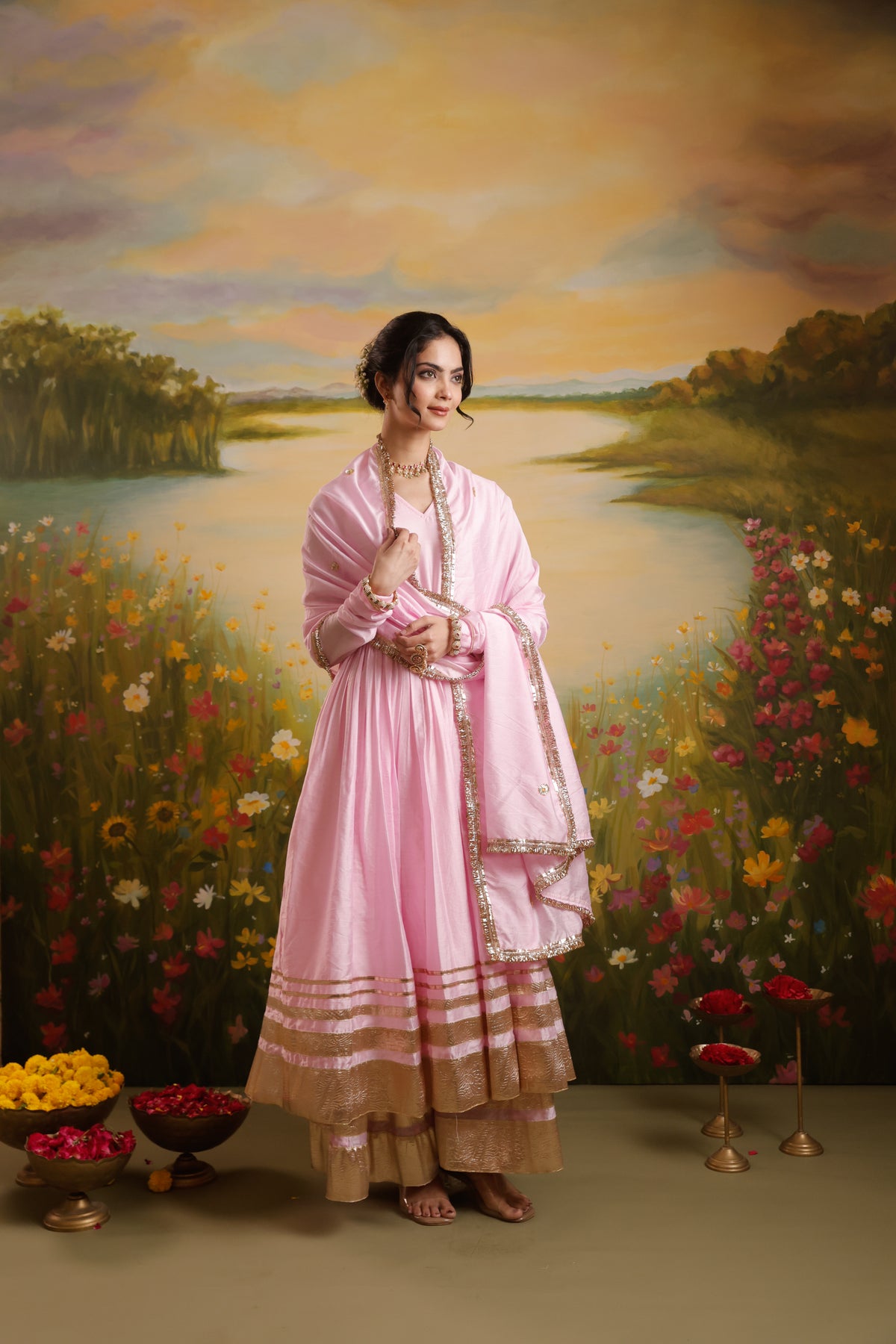 Ruhani Pink Chanderi Anarkali Set | AS-PFC-4 (5).jpg