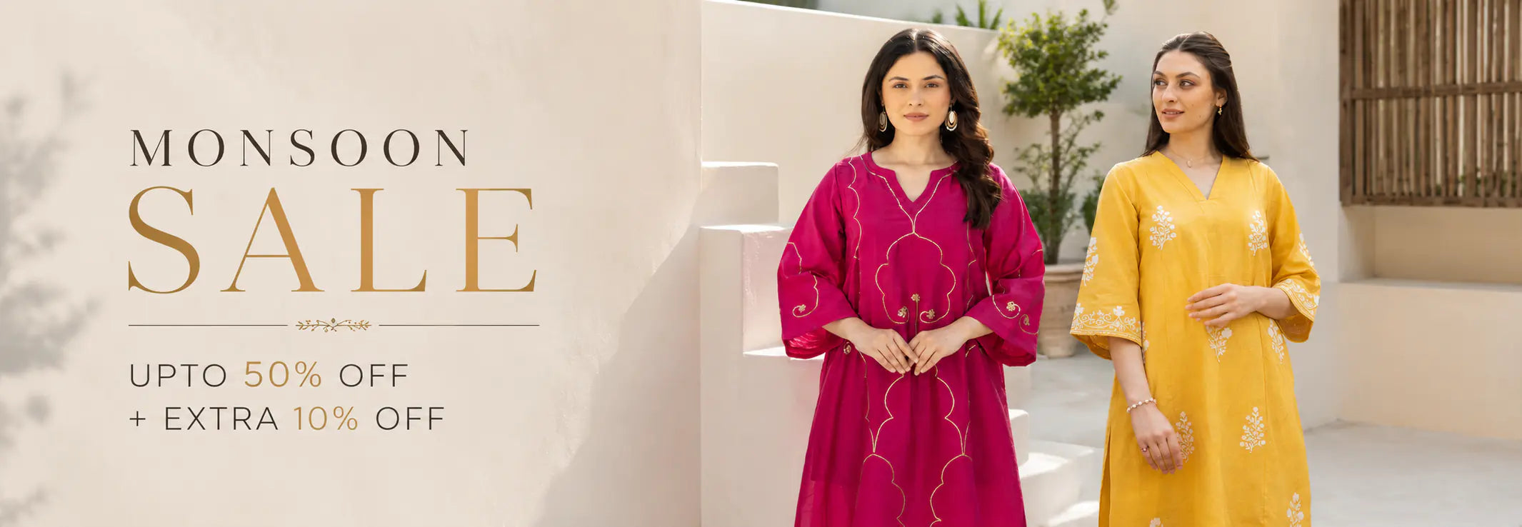 Monsoon Sale up to 50 percent off and extra 10 percent off